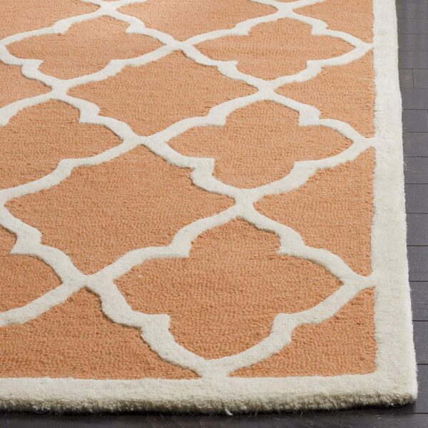 Elegant Moroccan Trellis Rug Soft & Durable Design - Image 3